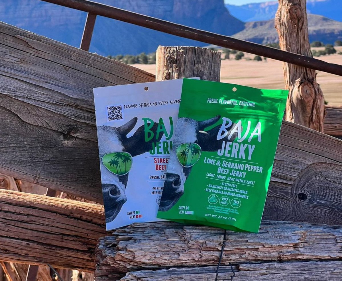 DailyGoodieBox's tweet photo. FREE Goodie Boxes! https://t.co/fDLFyNTju1 🎉

@BajaJerky Street Taco combines authentic ingredients like cilantro, onion, chipotle, chili and oregano to bring you the flavor of your dreams! 🧅🌶😋

Can't wait? Use this coupon code for 25% Off: luxeads25 https://t.co/ahES0w7X2K https://t.co/T3RF5C2Lrf