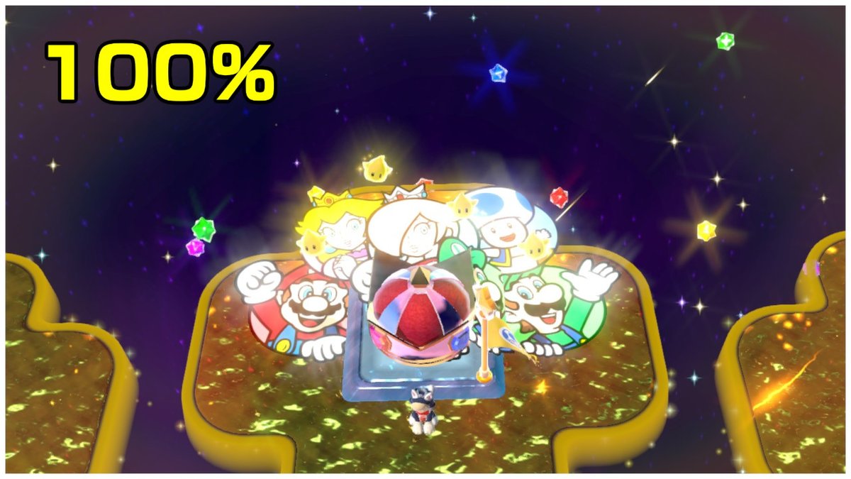 mat_io_'s tweet photo. 100% #SuperMario3DWorld #BowsersFury #NintendoSwitch https://t.co/LTkGtIA0BR