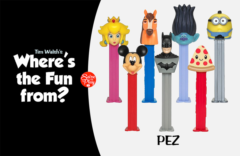 Now on Toy Tales from @seizetheplay -- PEZ

In this installment from his YouTube series, Where’s the Fun From?, guest contributor Tim Walsh tracks the evolution of PEZ from a mint for smoking cessation to a candy dispensing sensation buff.ly/3JMhlsY #PEZHistory