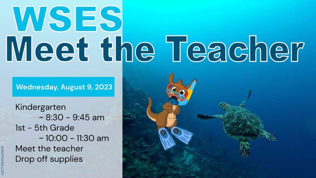 WinterSpringsEl's tweet photo. Mark your calendars for our Meet the Teacher and to see our newly renovated office! https://t.co/E4m4FO51Ny