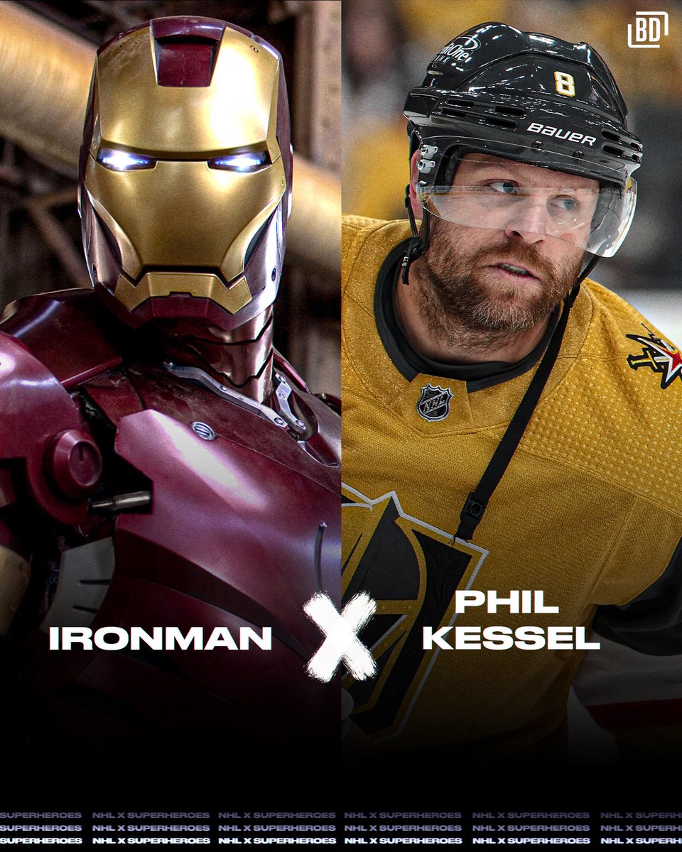 BarDown's tweet photo. We thought of some NHL/Superhero comparisons 🏒 🦸‍♂️let us know some more👇 https://t.co/MrP20LNIio
