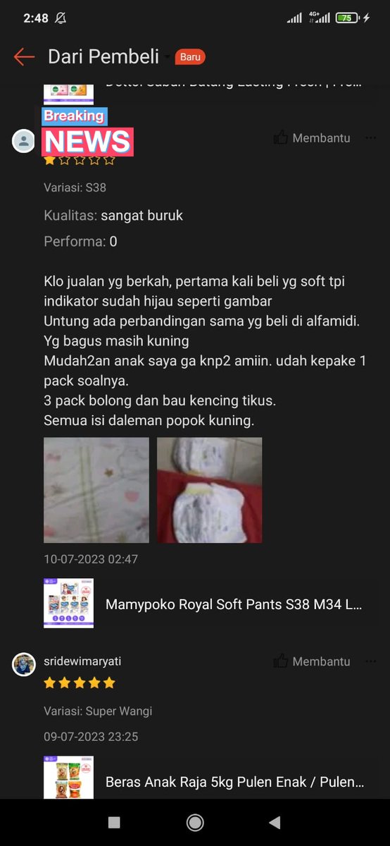 darrempong's tweet photo. First time kasih rating buruk🥲 https://t.co/OWSq7jx6GH