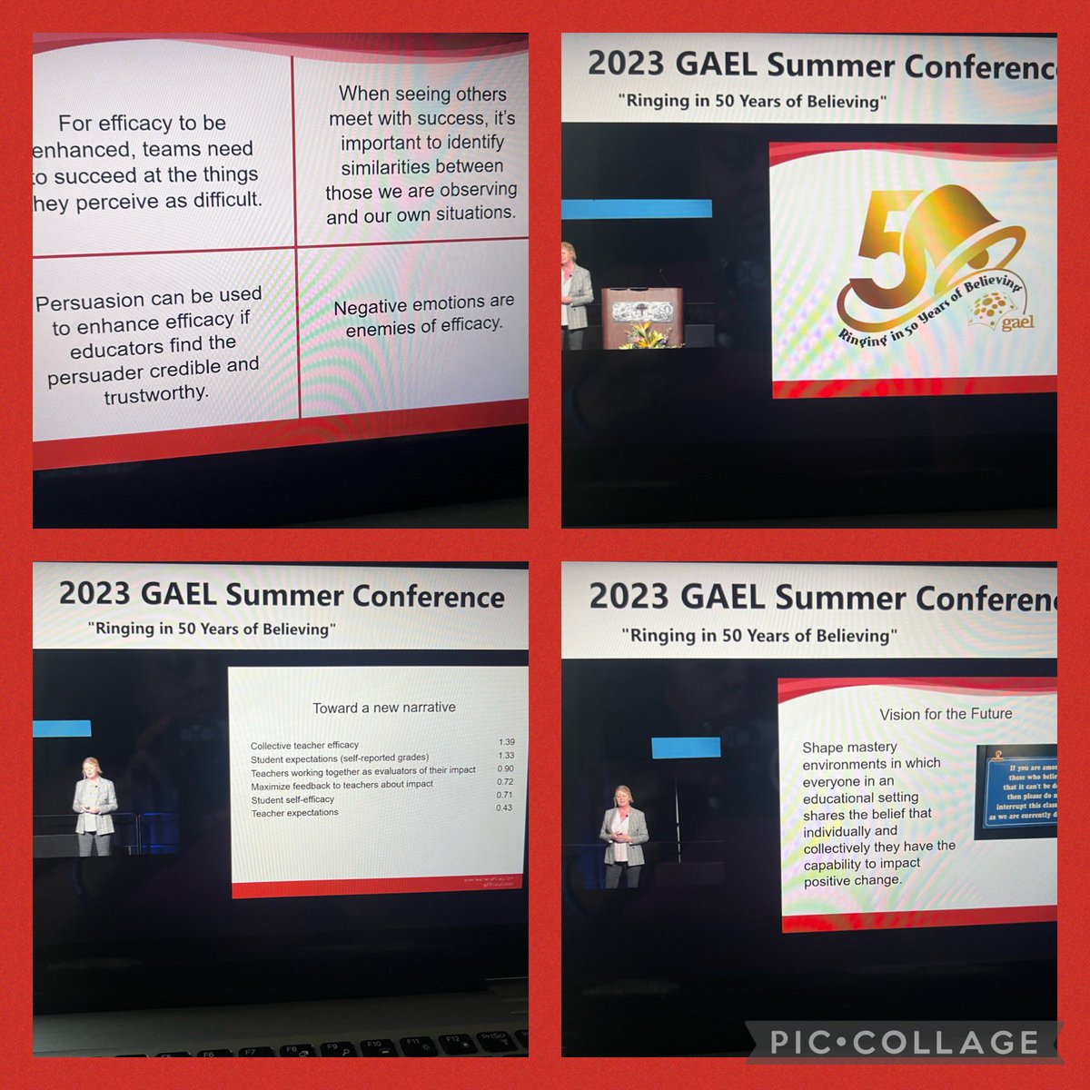 Author, Professional Learning Facilitator, and Thought Leader, Dr. Jenni Donohoo, gave a powerful keynote address on Collective Teacher Efficacy.
