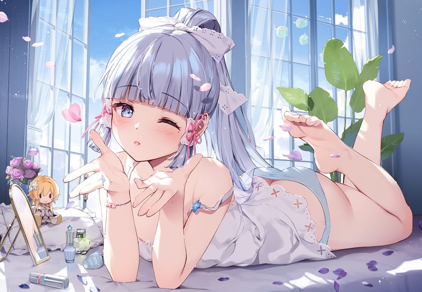 Mwah, ¿como me veo hoy?. ❄💕

💖+🔃

#rol #sex #rolsex #sexrol #freerol #lewd #kamisatoayaka #genshinimpact 🔞