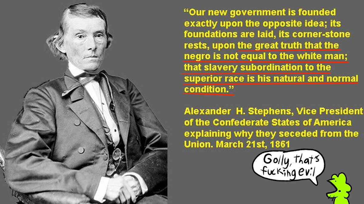 DoobusGoobus's tweet photo. To anyone saying I'm "straw-manning" the Confederacy

nope https://t.co/xT0vphJ7Dc