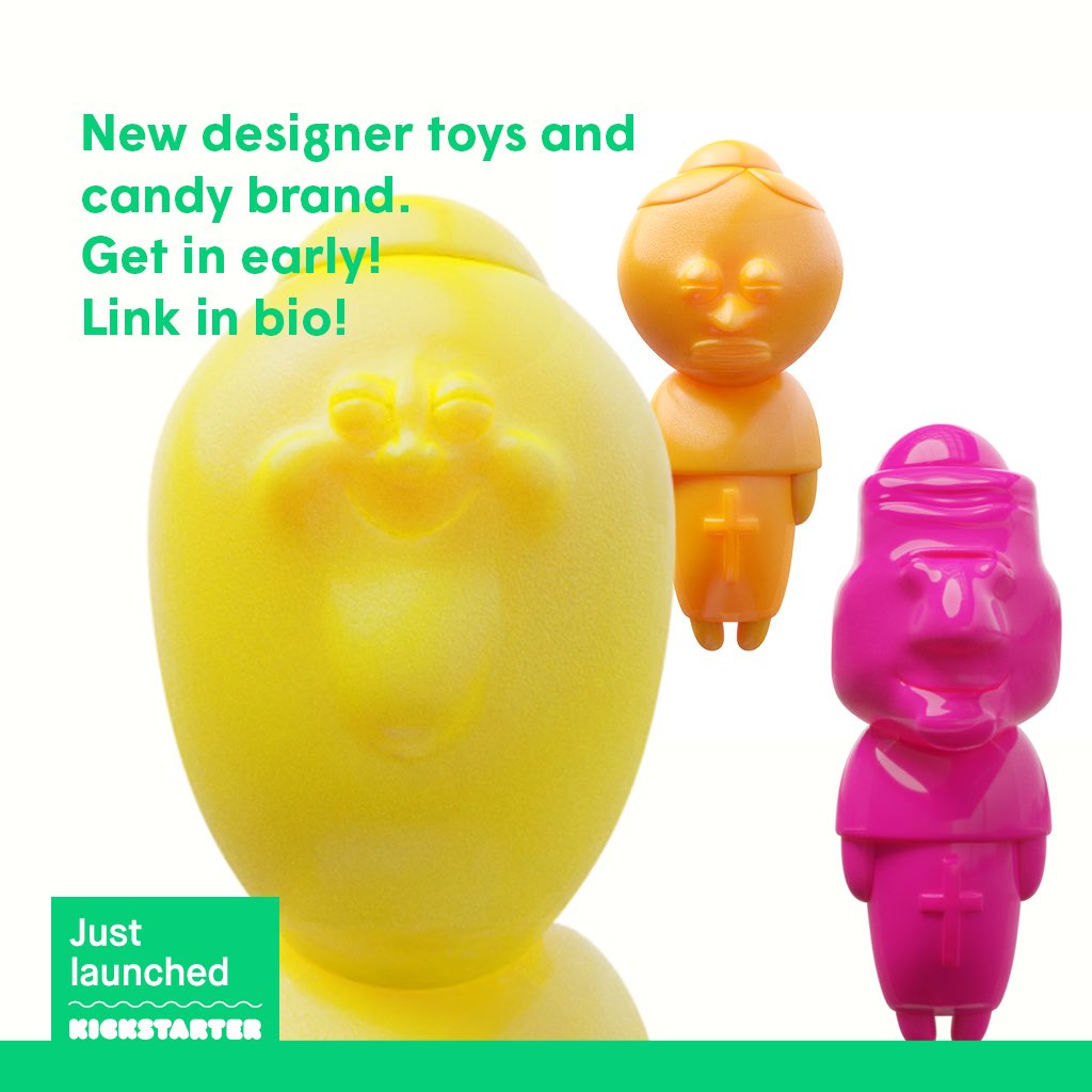 jabreeer's tweet photo. New designertoys and candybrand The Gummy Popes launched on Kickstarter! Get in early, get a discount! Link in bio! 

#designertoys
#arttoys
#kickstarter
#kickstartercampaign
#haribo
#collectibles
#popvinyl
#bearbrick https://t.co/XathVRY04k