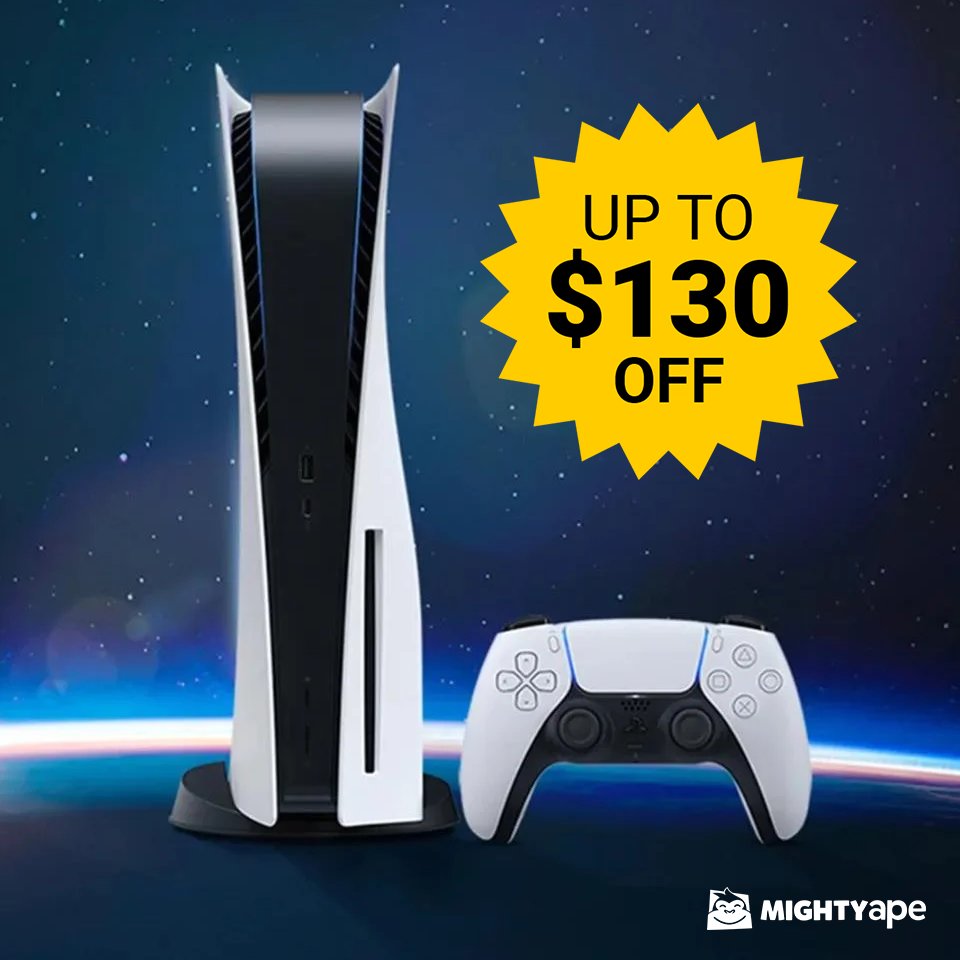 Score a HOT price on select PS5 consoles for a limited time! mghty.pe/3JN2HS8
