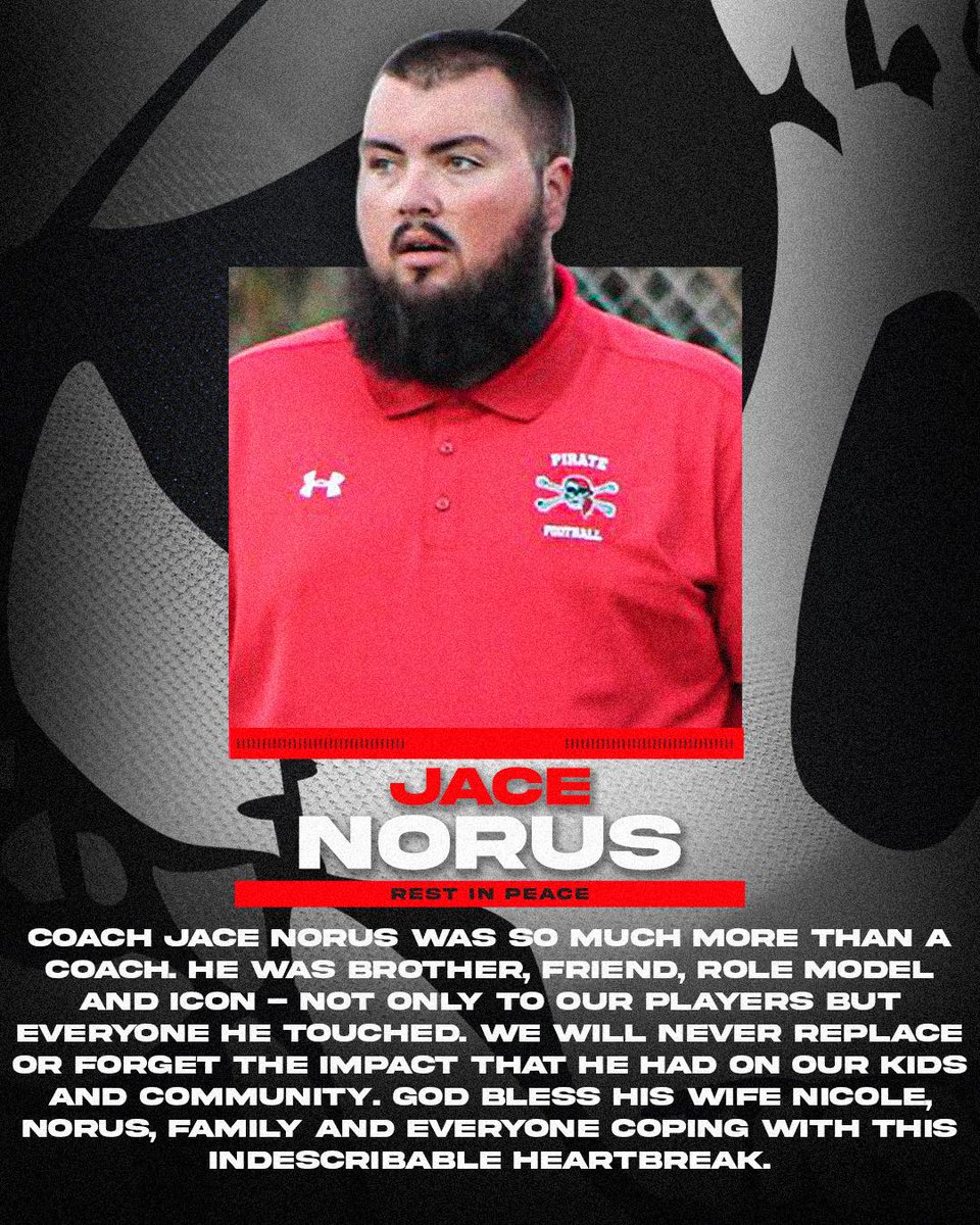 From Port Charlotte High football: a coach, mentor, teacher, husband gone way, way, way too early. <a href="/PirateNationPC/">PC Pirate Athletics</a> <a href="/PortCharlotteFB/">Pirate Football</a> <a href="/htpreps/">Herald-Tribune sports</a>
