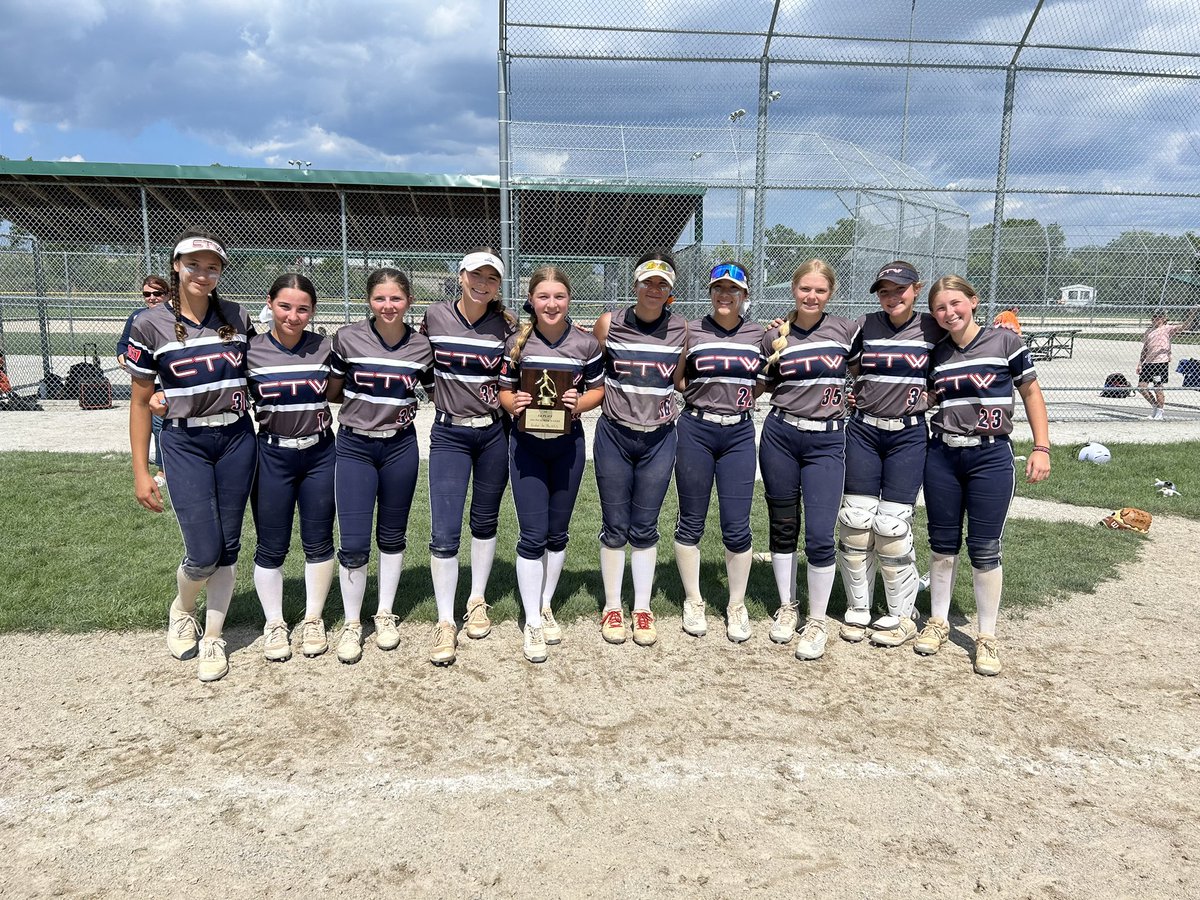 Great weekend at the PGF Regional Rockin’ in the USA tournament! Way to bring home the hardware ladies! Champs!! 🥎🏆💪
<a href="/CrushTidal/">CTW Fastpitch (Crush Tidal Waves)</a> <a href="/CaleighCusack31/">Caleigh Cusack</a> <a href="/Talia2027/">Talia Di Silvio 2027</a> <a href="/GeorgiaLang2026/">Georgia Lang</a> <a href="/OliviaPeyton34/">Olivia Peyton</a> <a href="/kateltakasaki/">Kate Takasaki</a> <a href="/CaitlynThemanso/">Caitlyn Themanson</a> <a href="/EmmaDall17/">Emma Dallas</a> <a href="/MiaWoldman/">Mia Woldman 2027</a> <a href="/Izzyzwolinski01/">Izzy Zwolinski 2027 MIF/OF</a>
