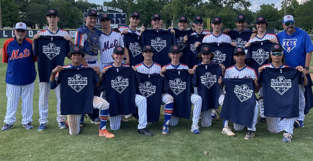 17U Mets bring home the win at the <a href="/ButlerUBaseball/">Butler Baseball</a> <a href="/PastimeBaseball/">Pastime Tournaments</a> National Championship with a 2-0 win in the final today

@StefanM027 with 6 inn of 2 hit ball and <a href="/LukeGBaseball/">Luke Glenn</a> threw the 7th for the save. <a href="/BrockGrainger20/">Brock Grainger</a> with a sac fly in the 1st for the only run needed.