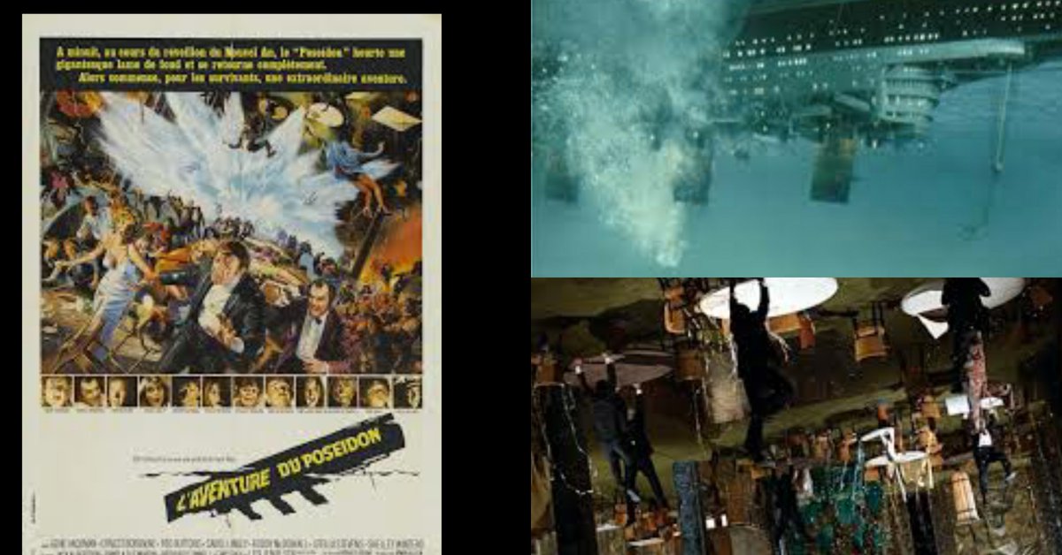 WillKane1966's tweet image. "L'aventure du Poséidon" de #RonaldNeame 1972.
1 des meilleurs films catastrophe années 70.
Le cdt du navire est #LeslieNielsen.
Le rouquin au chapeau bleu est #RedButtons, parachutiste accroché au clocher de l'église ds "Le jour le plus long"
youtu.be/6TCmkUOfjUk via @YouTube
