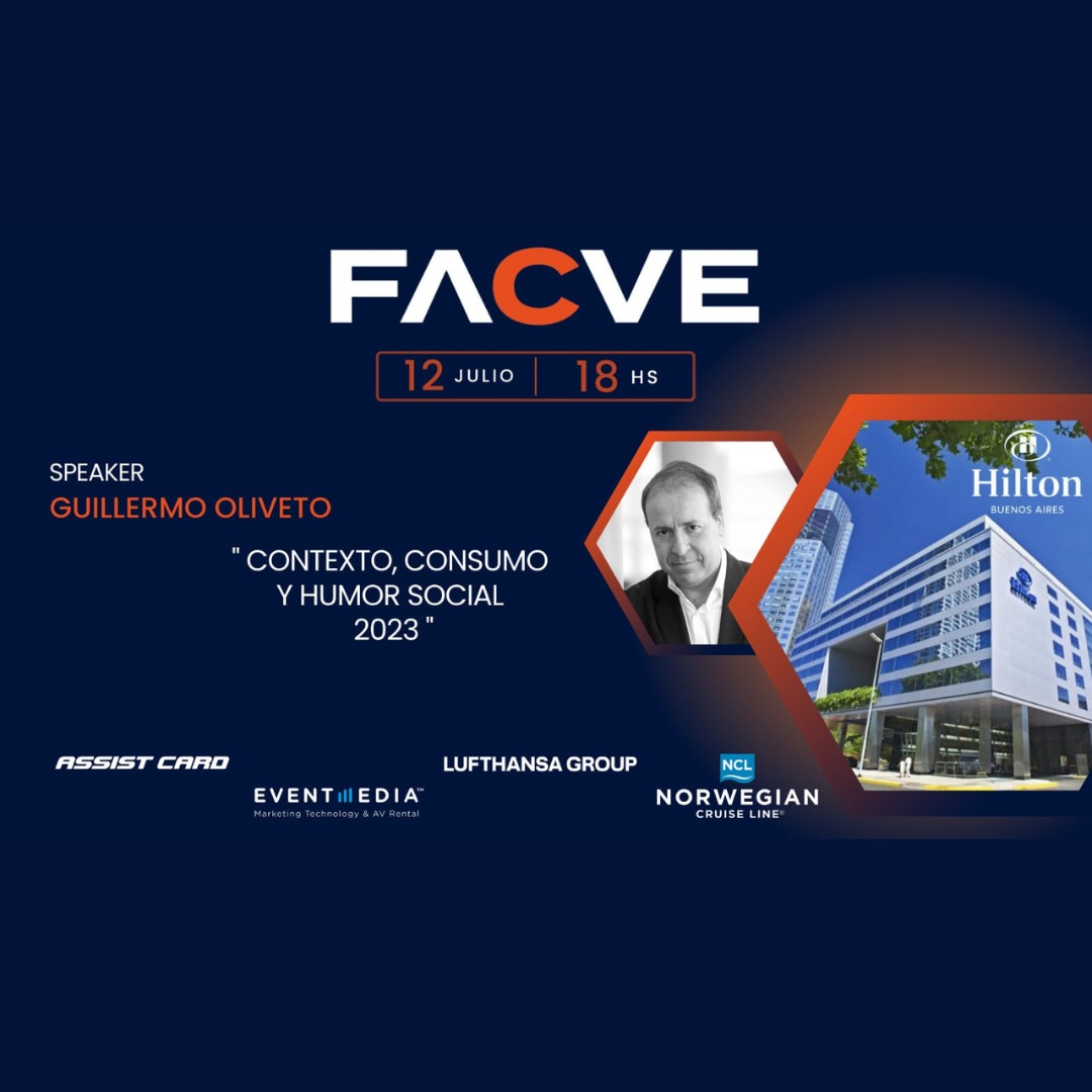 FACVE_ARG's tweet photo. 🚀#FACVEConecta
📅 12 de julio
⏱ 18 horas
📍 Hotel Hilton
"Contexto, consumo y humor social 2023", speaker Guillermo Oliveto. Evento exclusivo para socios de Facve.
#facve2023 #guillermooliveto #facve #lufthansa #assistcard #norwegian #eventmedia #agenciasdeviaje #viajes https://t.co/JNy8gICnXy