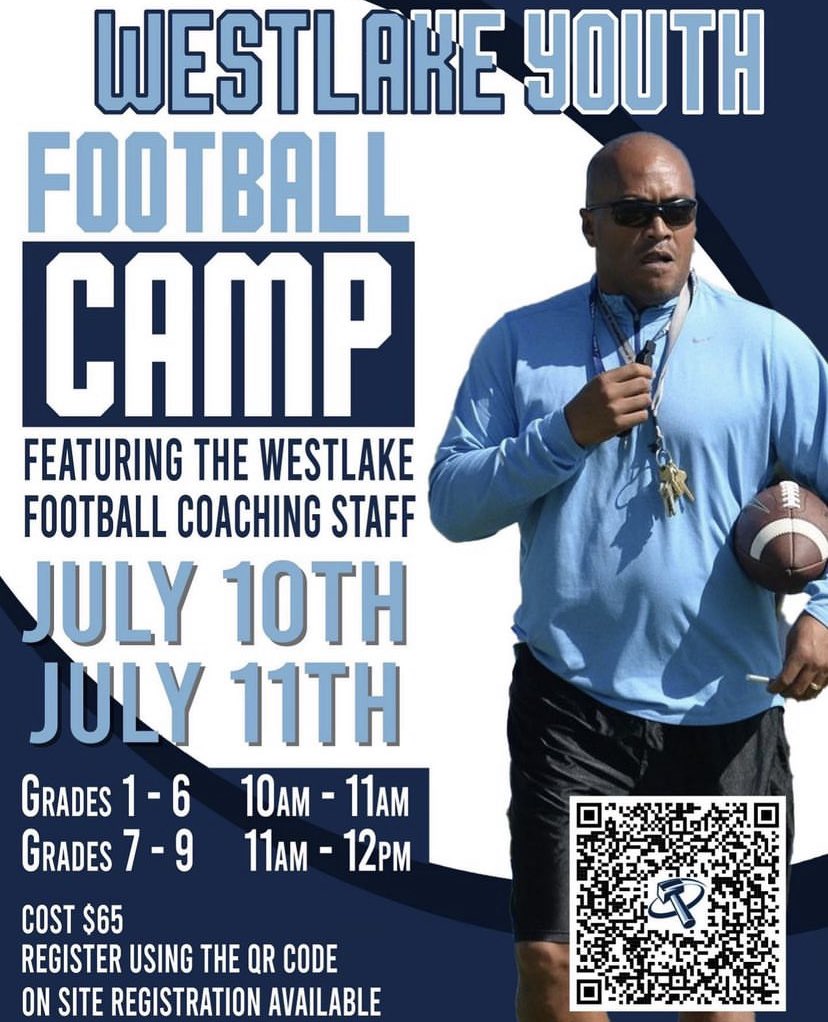 nusgotdajuice's tweet image. WESTLAKE FAMILY‼️ Our Westlake Youth are being given a great opportunity to come out and work! Would love to see our Young Guys come out and work, let’s get it! @WestlakeFootbal #BLEEDBLUE⚡️