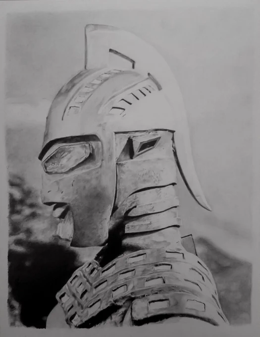 #ウルトラマンの日 らしいので
#ウルトラセブン 貼っときます
リアルタイム世代の方にはすごく人気がある絵です🤭

#鉛筆画
#過去絵 