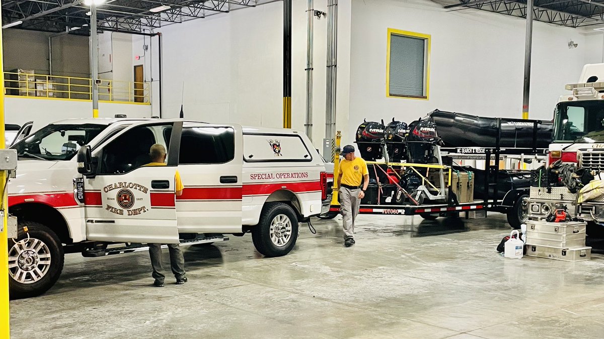 charlottefire's tweet photo. Charlotte Fire deployed North Carolina Task Force 3 to assist with an Emergency Management Assistance need from Vermont as they prepare for catastrophic, life-threatening flooding. Most of Vermont has seen two to eight inches of rain over the past week. https://t.co/lxtw36b14L