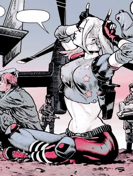 VOlDEDSUNS's tweet image. She may or may not be making fun of Batman’s pointed ears— you decide.