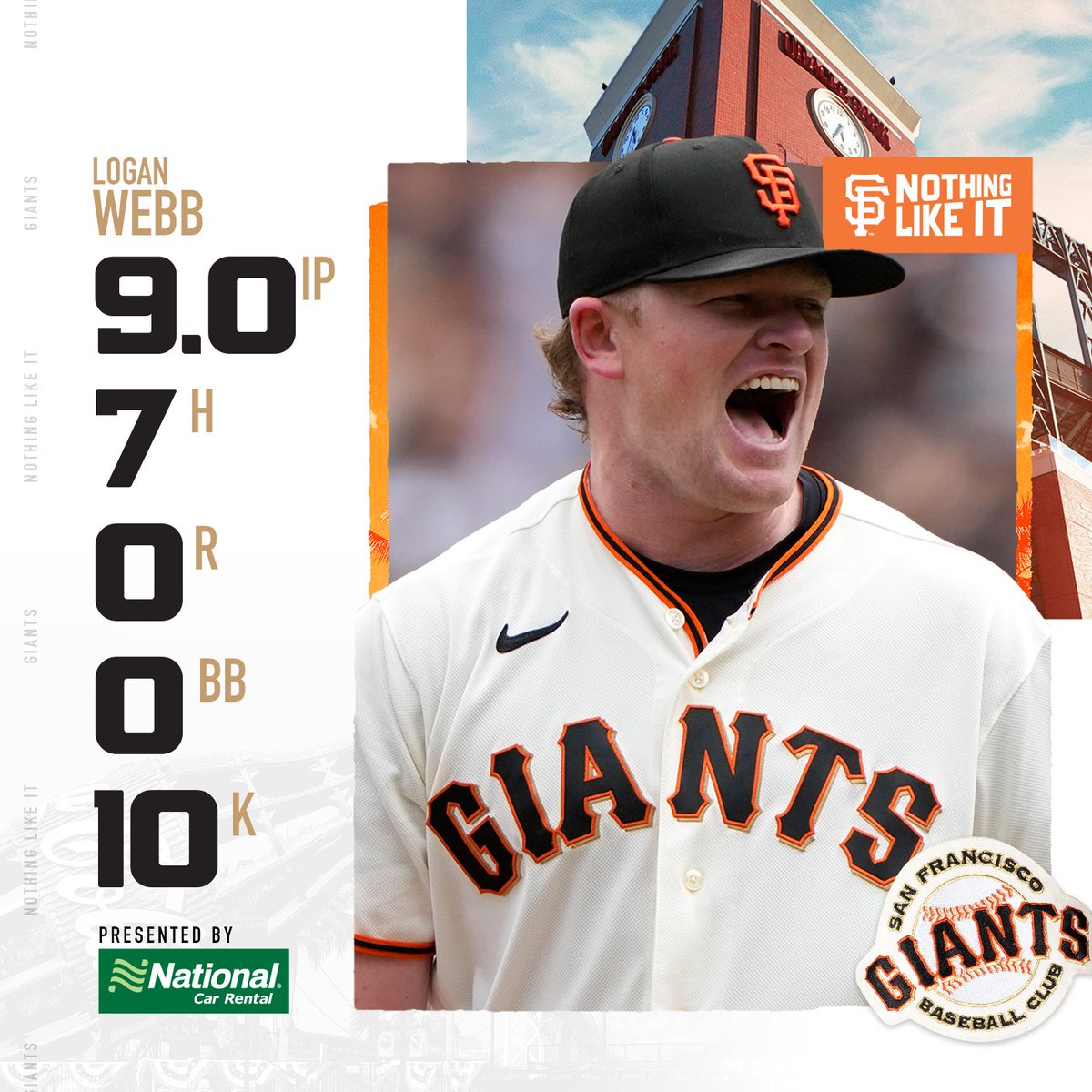 SFGiants's tweet photo. THAT'S OUR ACE 🤩

(#SFGiants x @NationalPro) https://t.co/dc0LgPL7OD