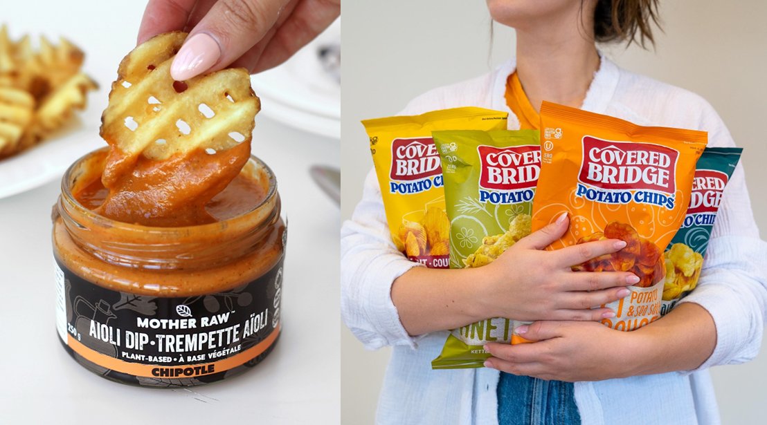 onfc_ca's tweet photo. Experience flat-out flavor for guilt-free snacking! Check out the different flavors of @CBchips & combine them with some delicious dips from @Motherraw. Both products are gluten-free, without preservatives, artificial flavoring, or coloring. #GuiltFreesnacking #onfc #goodchoices https://t.co/POMAbazCCh