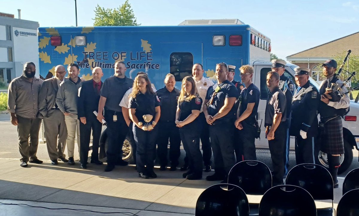 Yesterday, our community hosted the National EMS Memorial Service Moving Honors, a cross-country procession honoring the legacies of 59 EMS workers who made the ultimate sacrifice in the line of duty. Their dedication reminds us of the power in serving others. #NEMSMS2023 #moleg