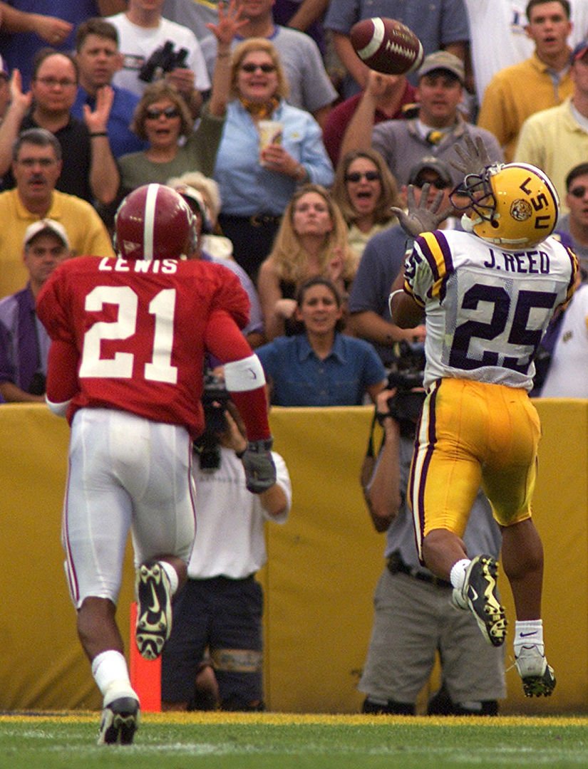 Vintage LSU Football on Twitter "Josh Reed still holds the SEC record