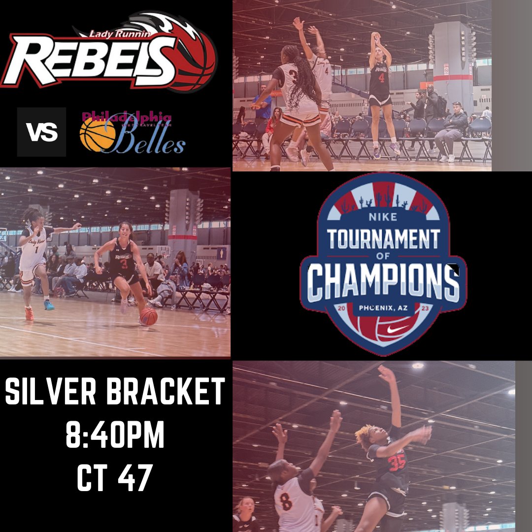 LRR2025white's tweet photo. We traveled 650 miles for backyard brawl.  Come see the Rebels vs Belles at 8:40pm in the first round of the silver bracket of the Diamond Division. @niketoc @LadyRunnin https://t.co/QPnsk5wPQ8