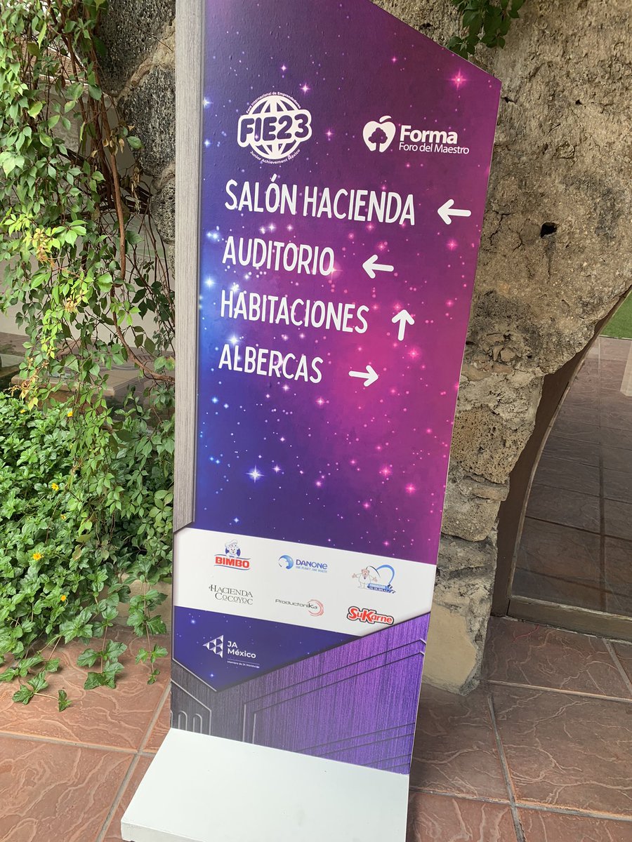 #Forma <a href="/JAMexico_org/">Junior Achievement México 🚀​</a> <a href="/JAMexicoAlumni/">JA México Alumni</a> #Fie
#cocoyoc
 Gracias por la invitación y ser parte de este movimiento para Jóvenes y Maestros