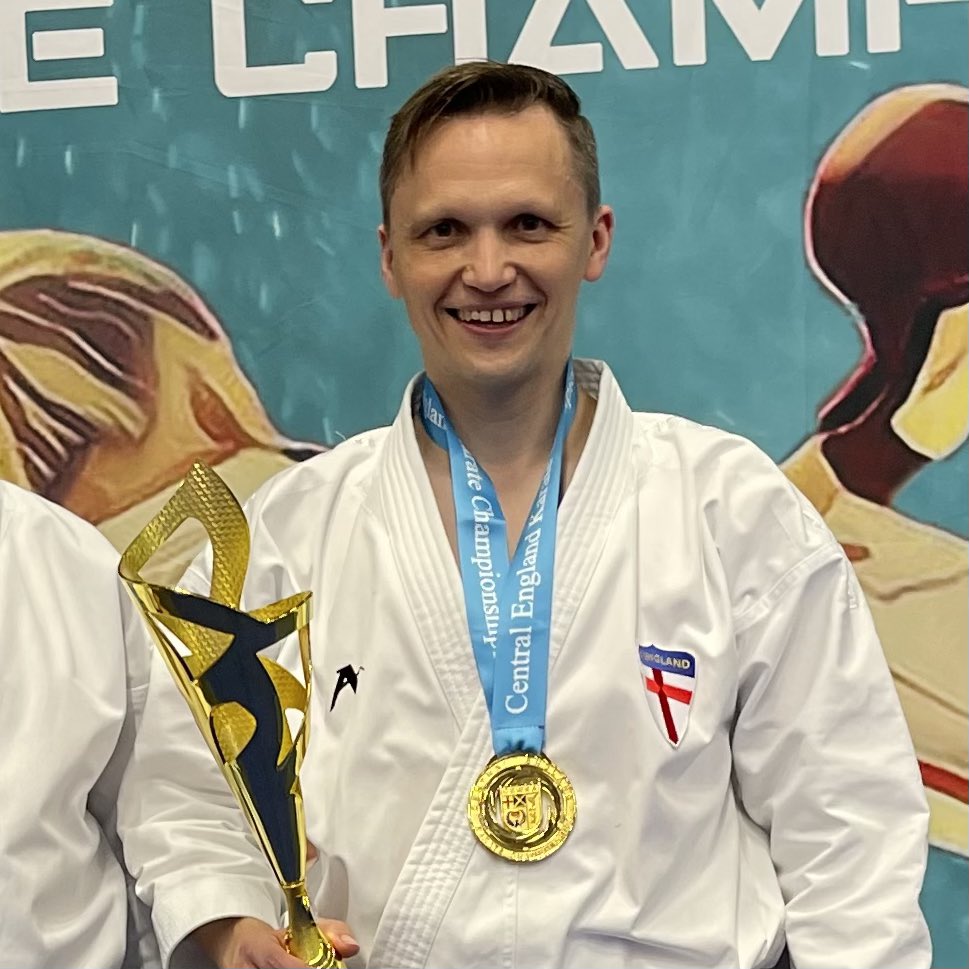 Bristol_Karate's tweet image. 🥇 for @MrTimGriffiths in the 40+ years Kata at the Central England Open Championships! Well done, Tim!