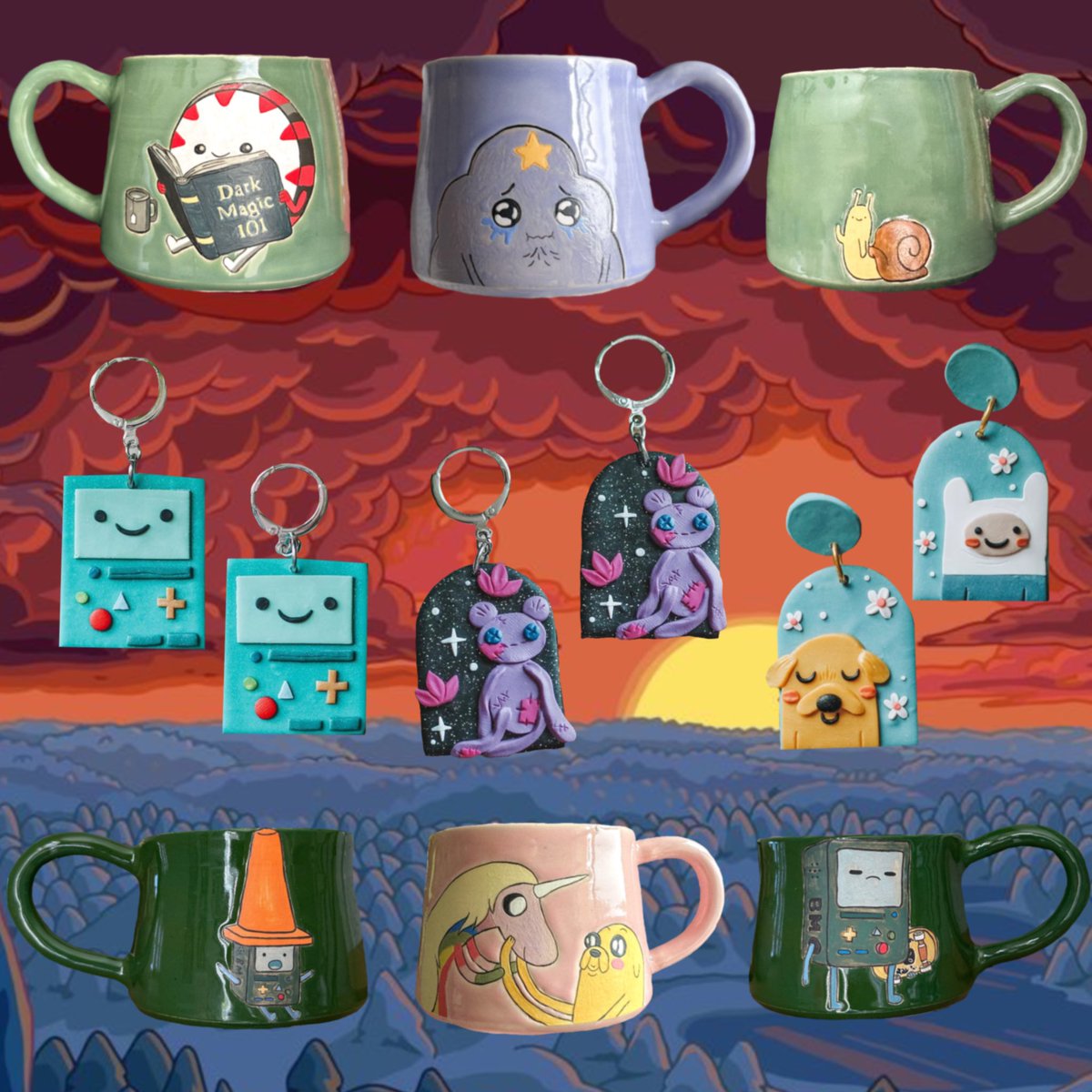 ✨Adventure Time Collection is live!!✨

glasshalfgolden.com