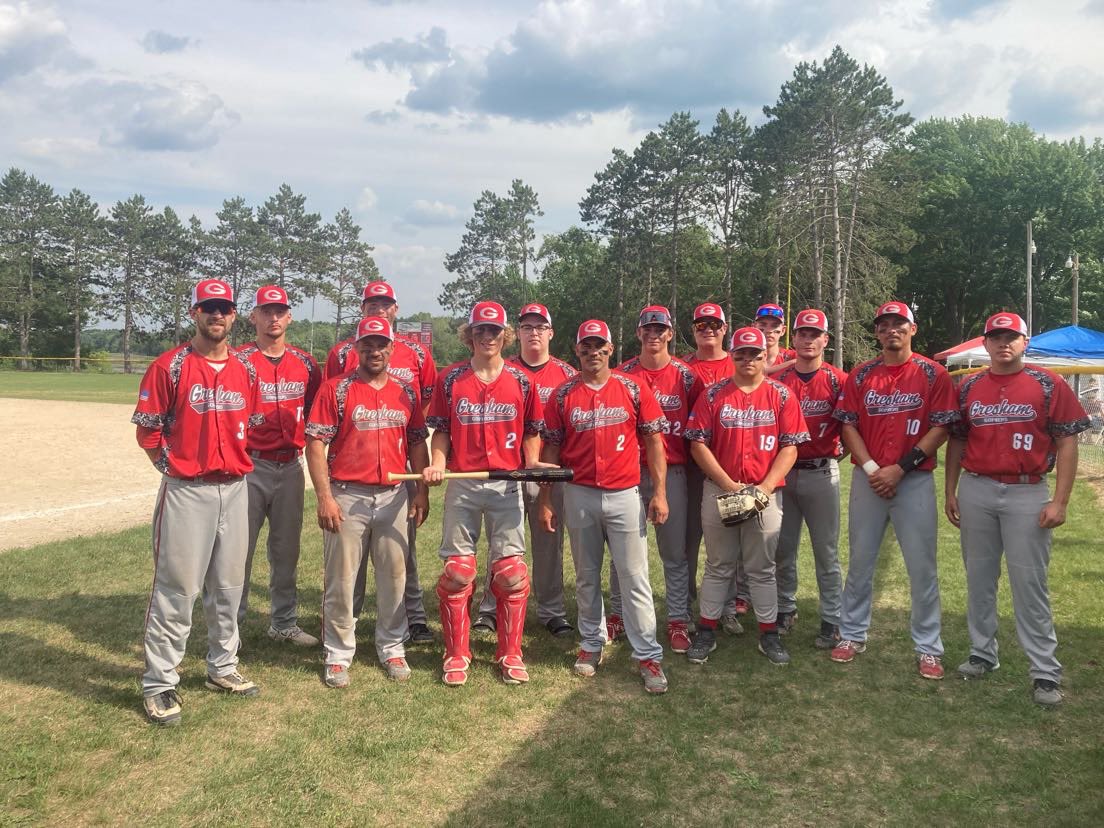 GreshamGophers's tweet photo. 3 TIME BRAWL FOR IT ALL CHAMPIONS!!!! ⚾️🏆 #GopherNation #GreshamGophersWI #GopherSeason https://t.co/hP9eumjza7