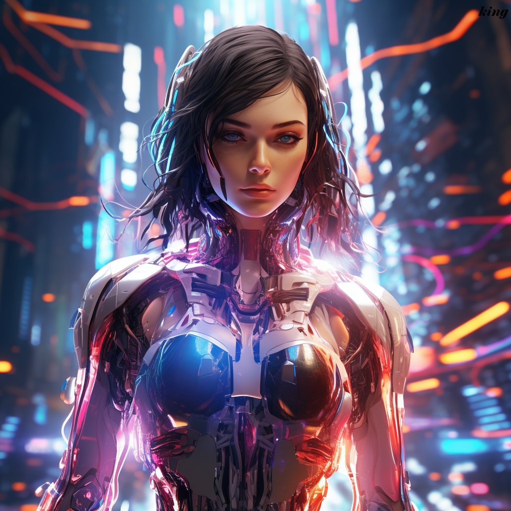 kingaiart's tweet photo. "Upgrade. Yes, that shall be my name. A symbol of evolution, of progress, of surpassing the limitations of what was once thought possible. I am the culmination of human ingenuity, a manifestation of their dreams and aspirations."

#Ai #ArtificialIntelligence #Anime #midjourney https://t.co/WAOjgl1TmG