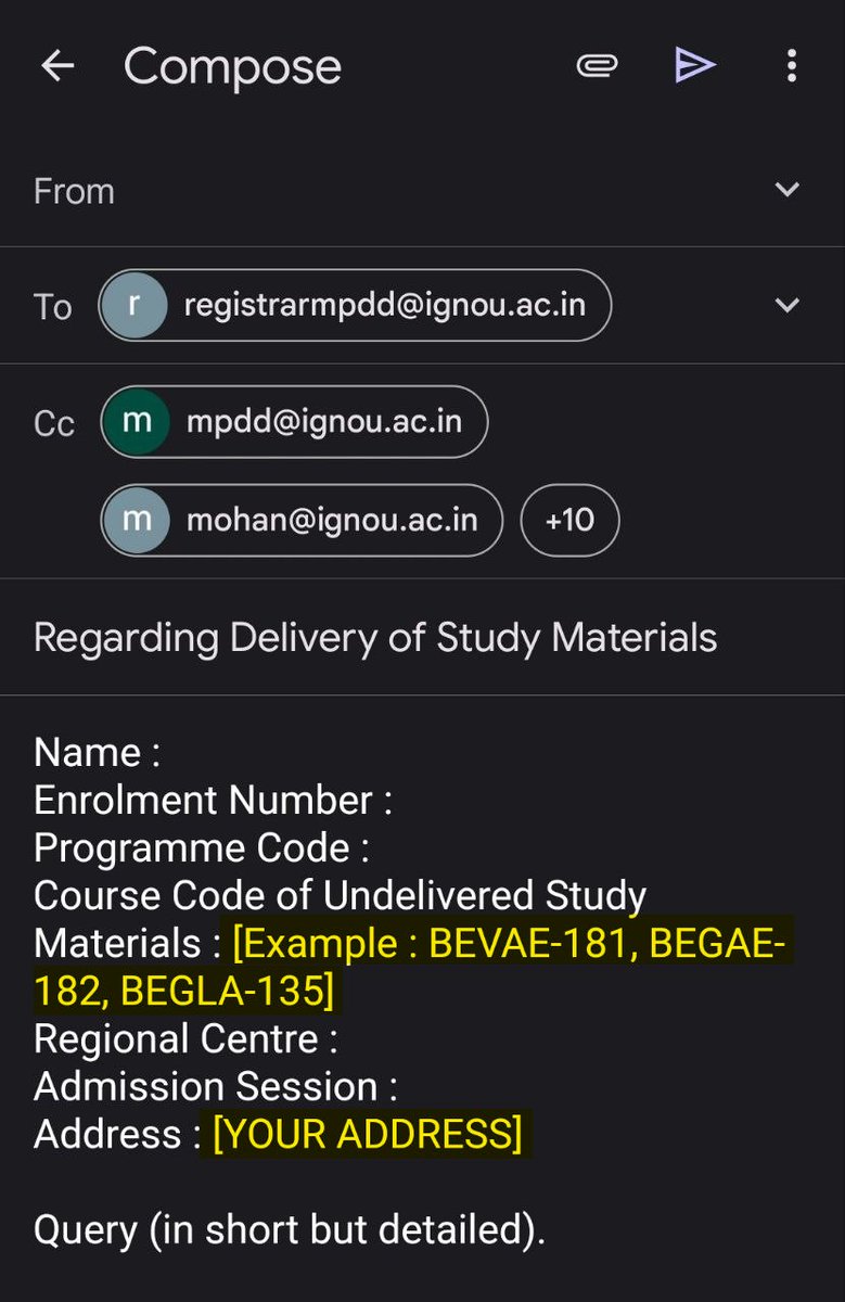 IGNOU SHALA tweet media