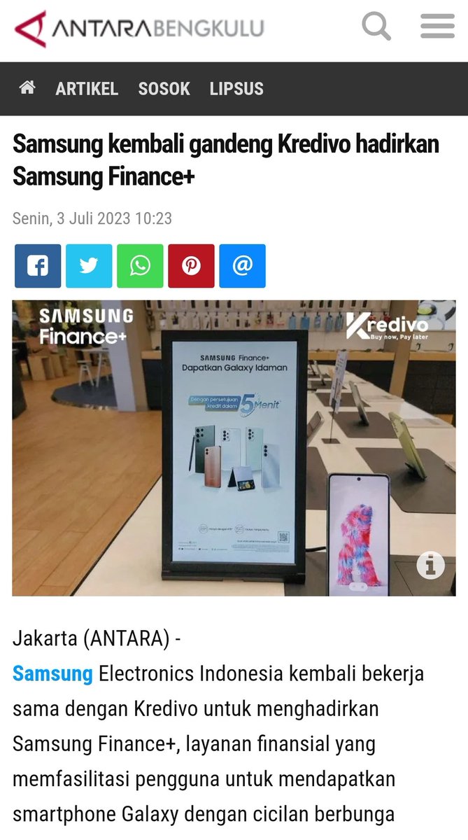 rgoestama's tweet photo. Yg bingung kok Samsung bs ngasih loan? Emang ada ijin sbg kreditur? Kalo gak ada ijin berarti ilegal dong?

Ini mgkn bs menjelaskan. https://t.co/XfnJG1UC7n