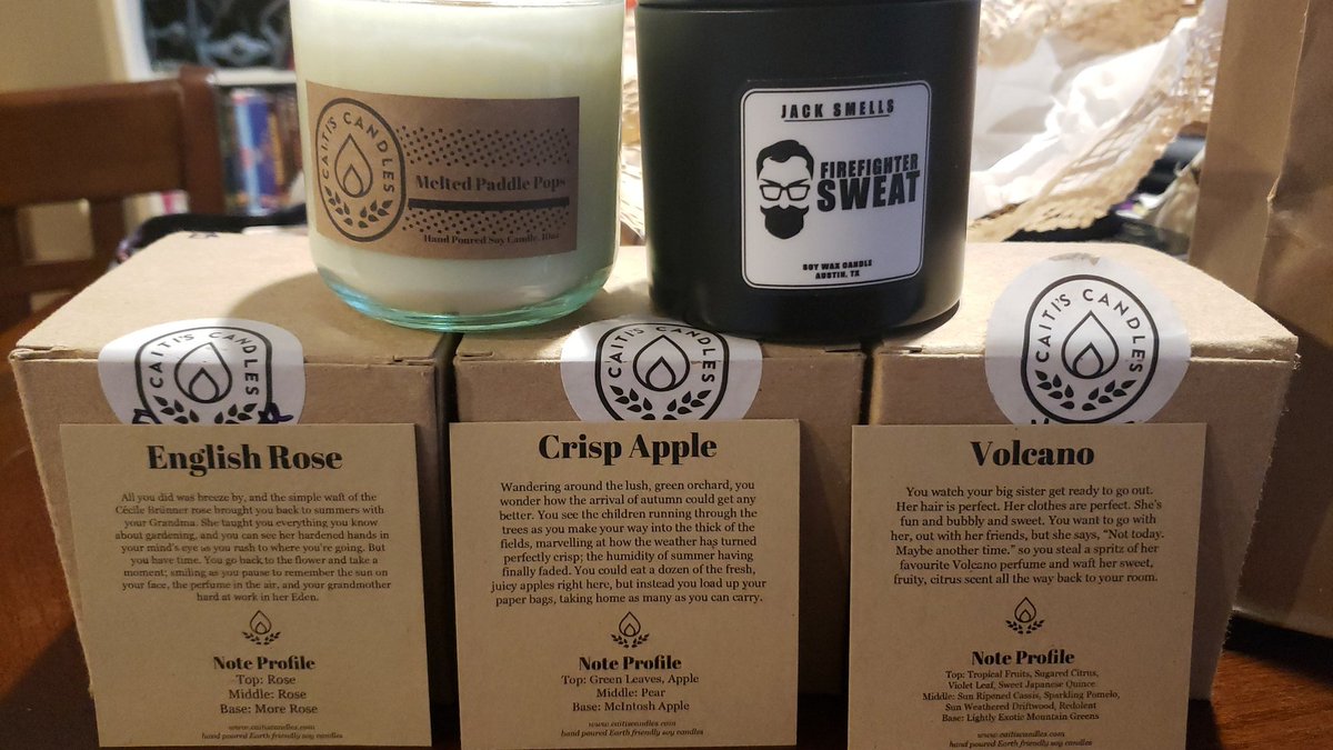 RadicalMoron's tweet photo. @CaitisCandles This years RTX was my best year for getting my favorite scents that I seem to miss out on. https://t.co/kX8fc0YtoV