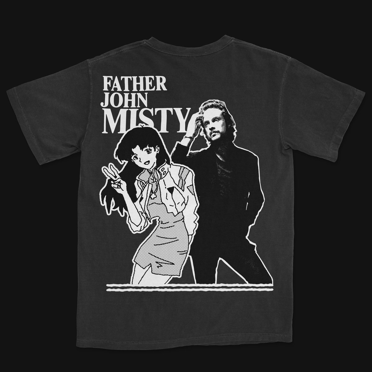 I got to design a tee for @fatherjohnmisty !!!!!! So honored :)