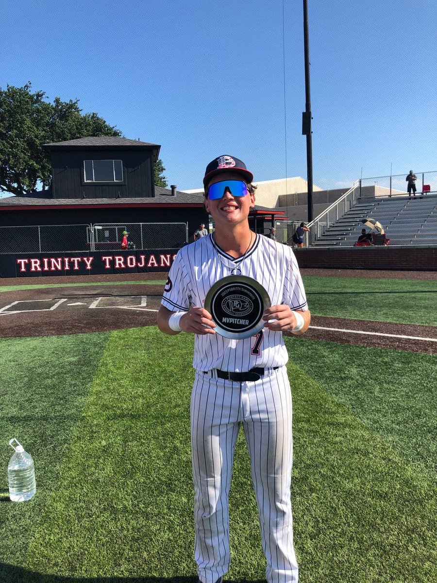 2023 16U Southwest Premier Championship

🏆Champions: Dallas Patriots 16U
🥈Finalist: NTXBC Dirtbags 2025 - Orange
🏅MVP: Brock Golwas (perfectgame.org/Players/Player…) 8R 5H 2B 3 3B HR 6RBI 7SB 7BB
🏅MVPitcher: Eli Mitchell (perfectgame.org/Players/Player…) 5.0IP 7K 2H 2BB 3R