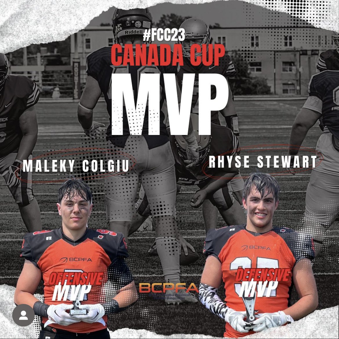 MalekyColgiu's tweet photo. Extremely thankful to be named Offensive MVP while averaging 7.7y/Carry. ‼️‼️@officialBCPFA @ncsa @JermodMapp https://t.co/BThthN2q5K