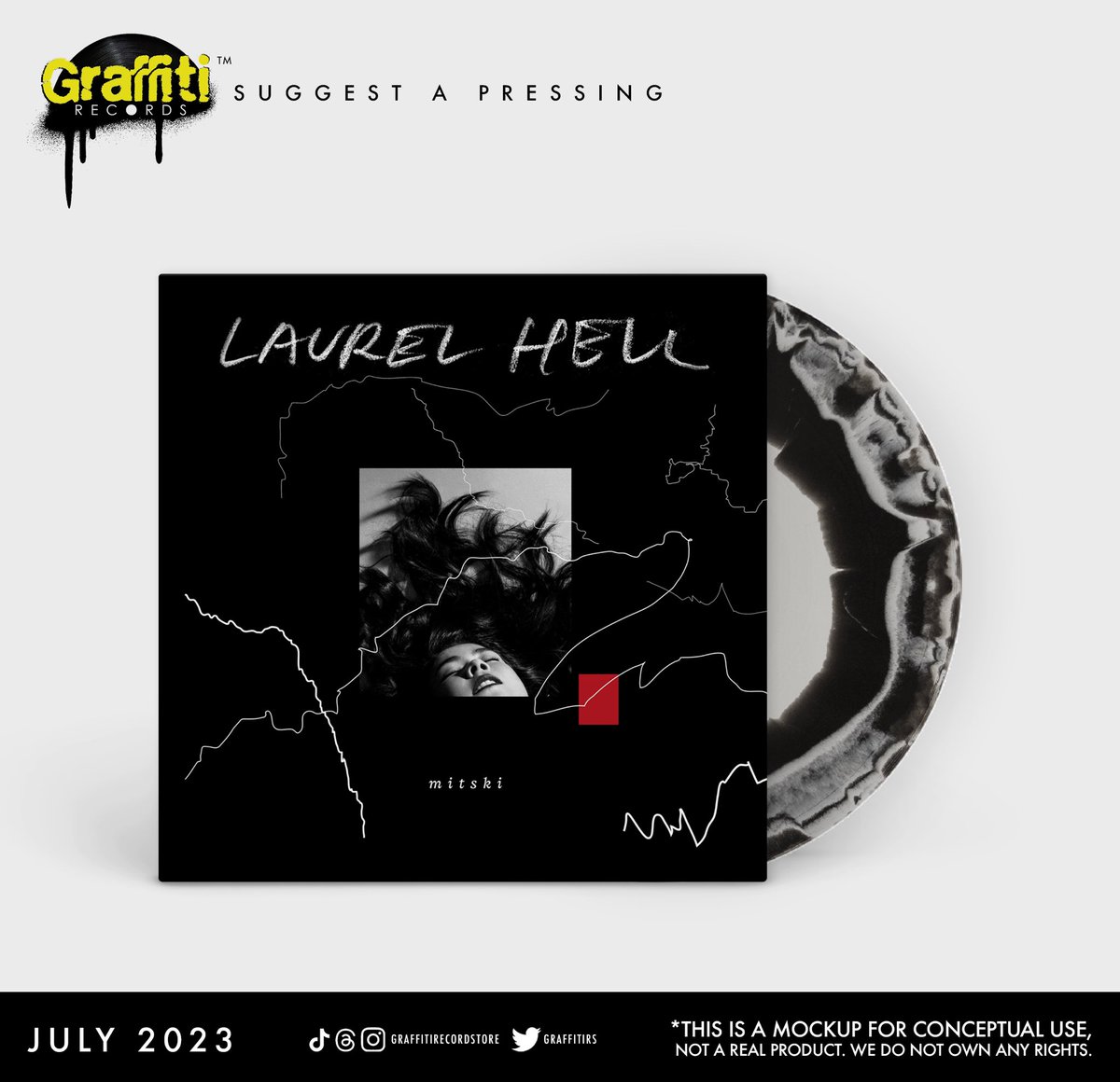 GraffitiRS's tweet photo. SUGGEST A PRESSING:
Mitski - Laurel Hell
#mitski #laurelhell #vinyl #SuggestAPressing https://t.co/oBJbmbfhKR