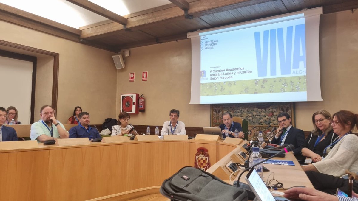 Carlos Quenan (@carlosaquenan) on Twitter photo Intervenimos en la V Cumbre Académica ALC-UE #VCumbreUAH organizada por FAP ALCUE en
<a href="/UAHes/">Universidad Alcalá</a> moderando la Mesa Redonda "La contribución de la comunidad académica ALC-UE a la autonomía estratégica y los desafíos globales del siglo XXI" Intervenimos en la V Cumbre Académica ALC-UE #VCumbreUAH organizada por FAP ALCUE en
<a href="/UAHes/">Universidad Alcalá</a> moderando la Mesa Redonda "La contribución de la comunidad académica ALC-UE a la autonomía estratégica y los desafíos globales del siglo XXI"