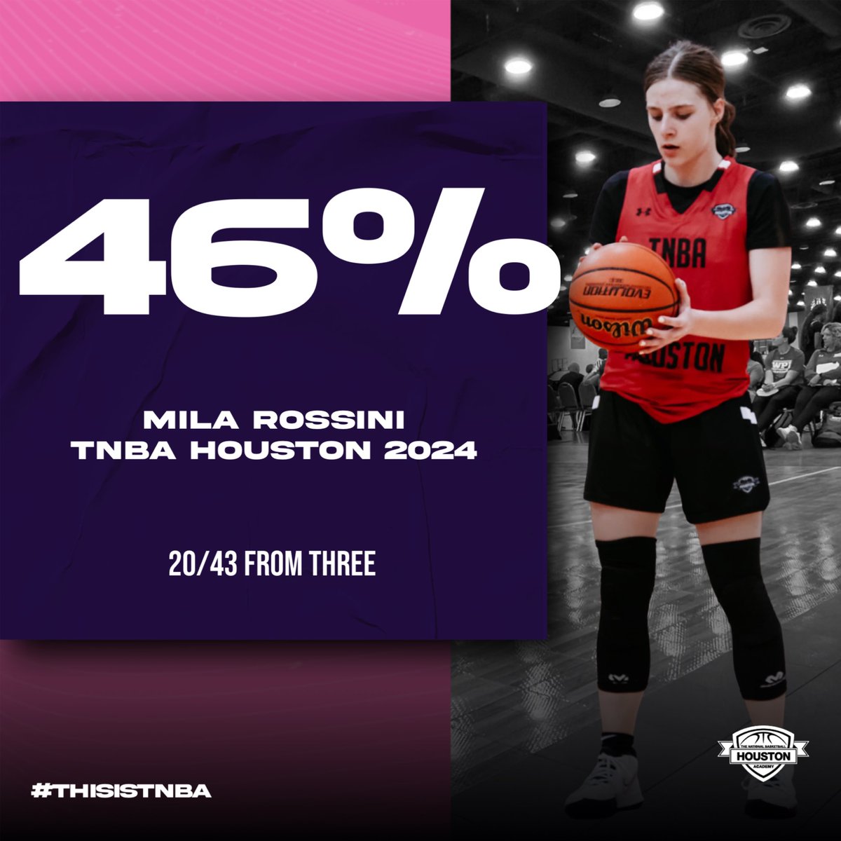 2024 Mila Rossini put on a shooting display at @TFNsRun4Roses 

Catch us at @Ohio_Basketball Orlando Nationals next! 

@BAndrew2715 @CoachJT524 @Yeo_WBB @Jsanchez_310 @WPIWBasketball @Lynn_WBB @RollinsWBB @SailfishWBB @EmoryWBB @UWFWBB @MocsWbb 

@tNBA_HOU @girlzprepreport