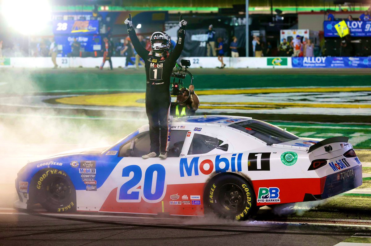 Nailed the win last night in the @NASCAR_Xfinity Series Alsco Uniforms 250, with <a href="/JHNemechek/">John Hunter Nemechek</a> (+1300)x1, for the <a href="/MMAforMoneyTeam/">The MMAforMoney Team</a> Premium Subscribers! 

Are we able to go B2B tonight at Hotlanta? We’re sure going to try like hell! Picks are locked &amp; loaded #NASCAR🏁 #NASCAR75