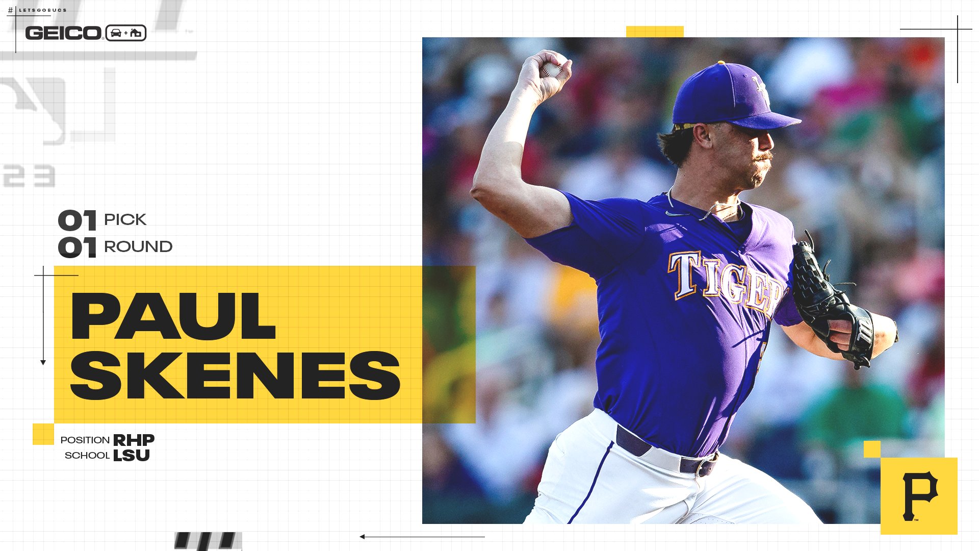 Pittsburgh Pirates on Twitter "With the first pick of the 2023 MLB