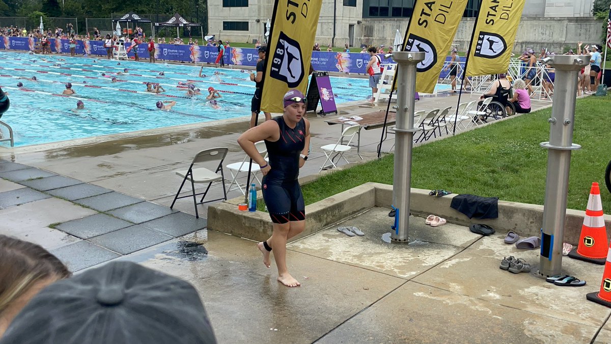 LittlestownSwim's tweet photo. Coach &amp; @VictoriaKile1  completed the #wpt today and all the ladies of Ltown swim completed the 5k Sat w a 2nd place podium place for @VictoriaKile1 https://t.co/MSh3qIegRO