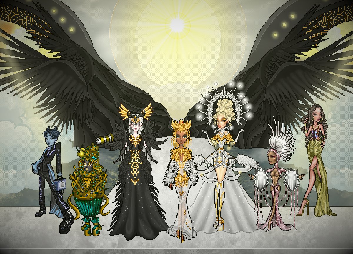 [ 𓆩♡𓆪 ] Goddesses and Gods of Heaven together for one the last time...🎗

Despedimos esta season con todo el panel junto a nuestra jueza invitada

#HDRHGrandFinale 💫👼