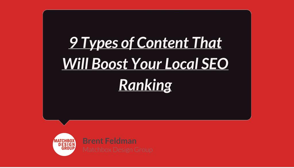 There are many ways to create blog content that will help improve your local SEO.

Read more 👉 lttr.ai/ADvIR

#LocalSEO #StLouis #SearchEngineRankings