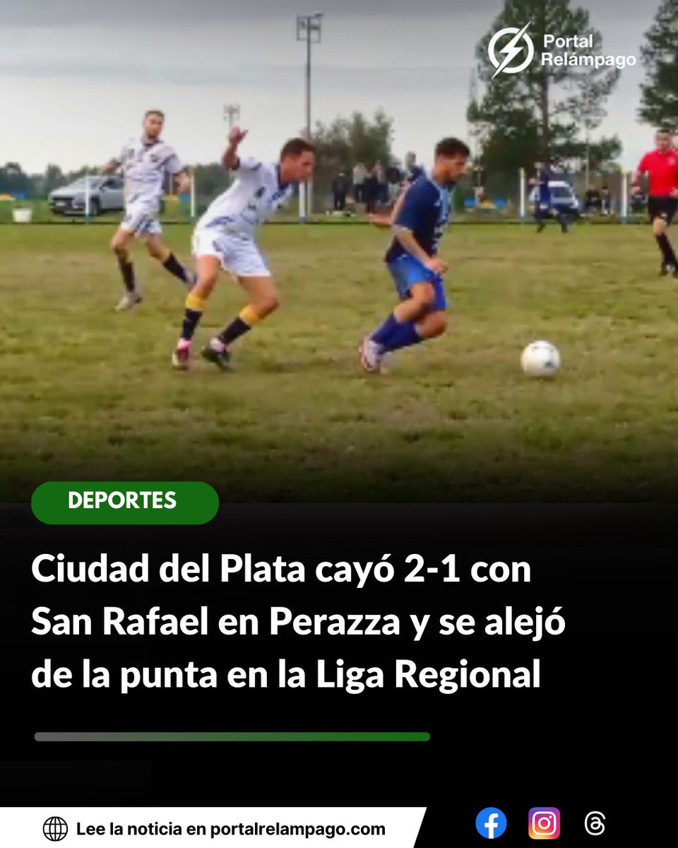 RelampagoPortal's tweet photo. #Deportes ⚽ | El «Platense» quedó a cuatro puntos de San Rafael que se afianza como puntero, pese a la derrota Ciudad del Plata continúa en la segunda colocación.

📲 La noticia 👉 https://t.co/SilBiqNDxS

#Noticias #Información #CiudadDelPlata #SanJosé #Uruguay https://t.co/fH2qWoeJND