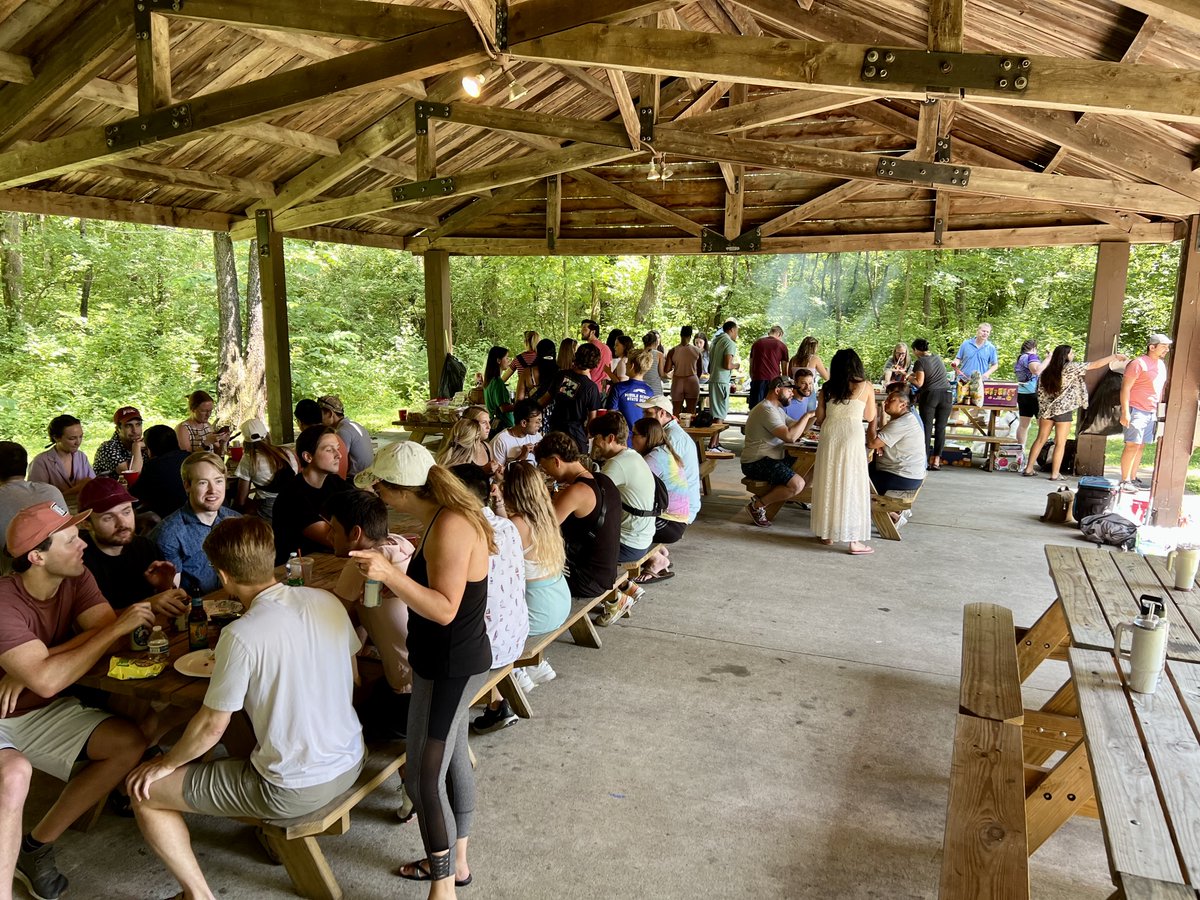 Great afternoon for our annual Welcome Picnic with residents, fellows, faculty + our families! #IUEMFamily