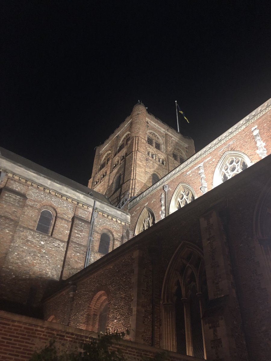 Dramatic lighting for my recital in St. Alban's Cathedral tonight. A wonderful setting to play Bach (Preludes & Fugues) and Beethoven Op. 111. Those top notes above trills on last page of 111 rang out so beautifully, and the 'boogie-woogie' section was glorious in that acoustic.