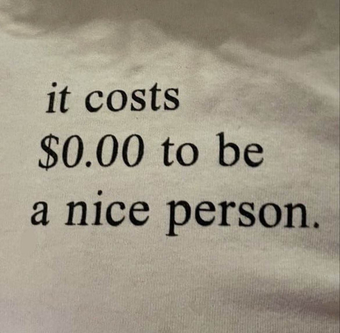 It costs you nothing….✌🏼