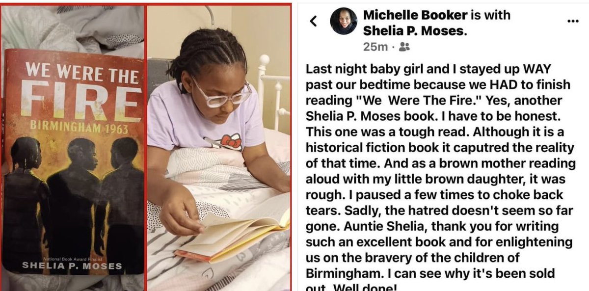 This is the reason I write about our people. Some of the stories hurt,but they matter. Our children matter.  #browngirls #wewerethefire #nancypaulsenbooks