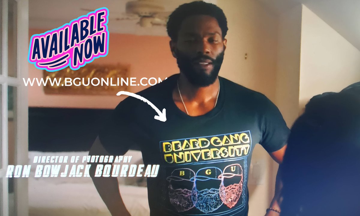 In today's episode of 'My Friends Are Dope': The homie @jgreaves77 had his clothing line @BeardGangUniv featured in the new @betplus movie 'Call Her King'. PURCHASE YOUR SHIRT HERE: bguonline.com/product-page/b…